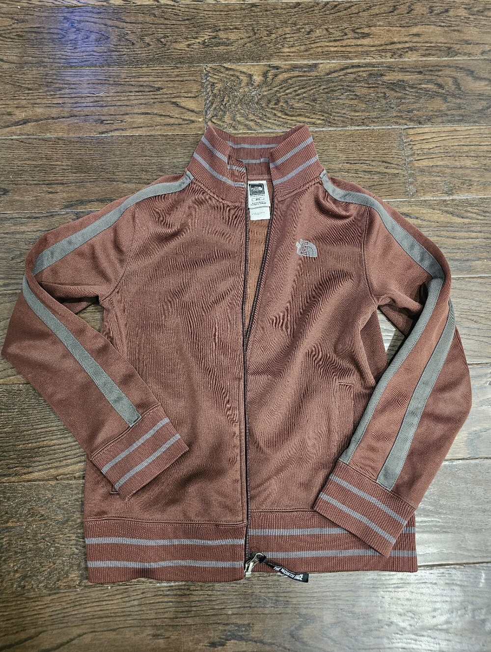 The North Face Light Jacket, Size M, Deep Maroon Color, Great Condition